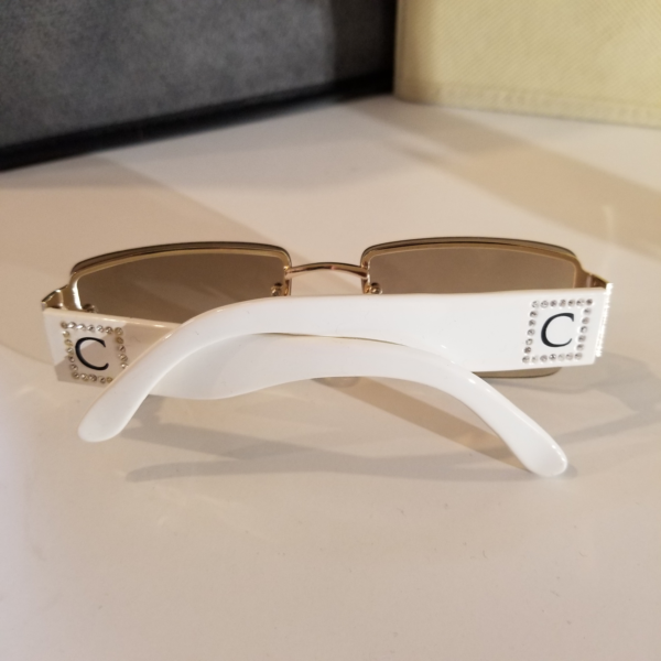 Designer Inspired "C" Initial Sunglasses (3 Colors) - Image 2