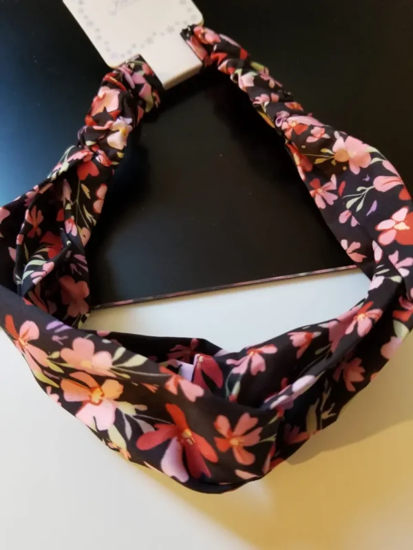 Floral Print Criss-Cross Headband (6 Colors) - Image 2