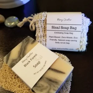 3pc Soap, Bag, & Holder Bundle