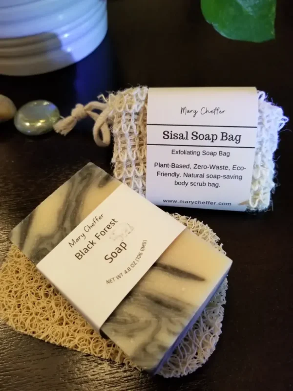 3pc Soap, Bag, & Holder Bundle