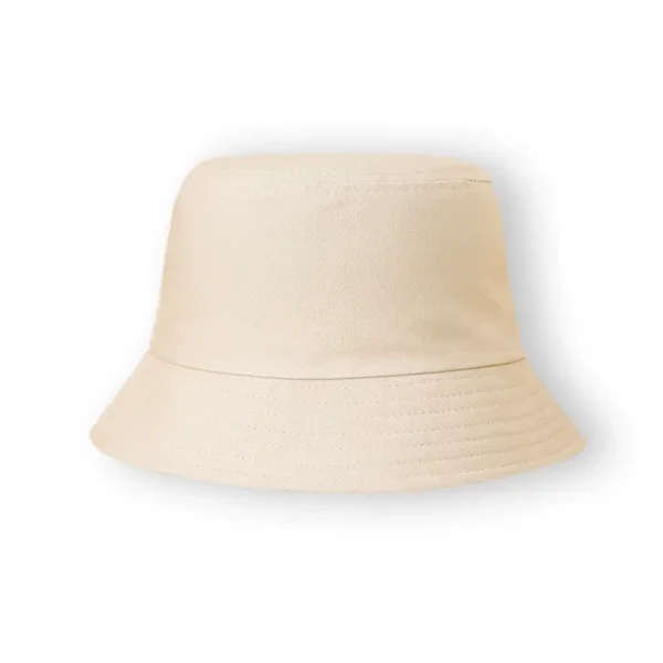 Khaki Beige Cotton Bucket Hat