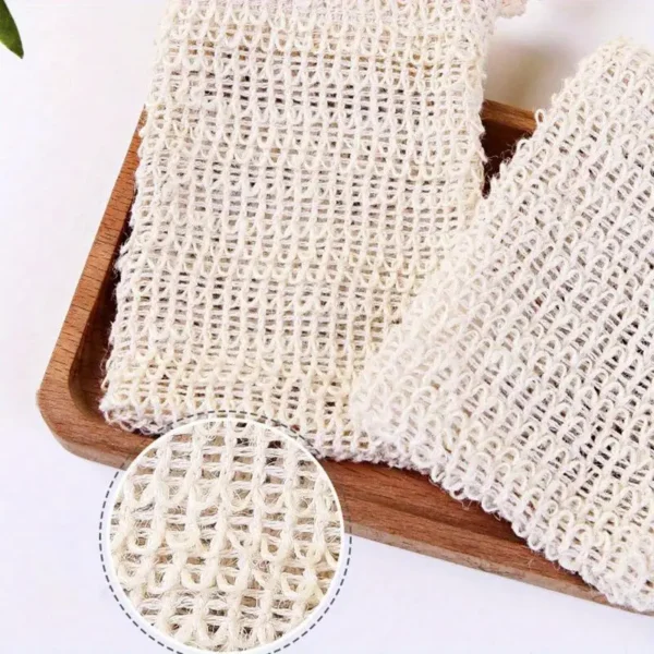 Exfoliating Natural Sisal Soap Bag - Image 6