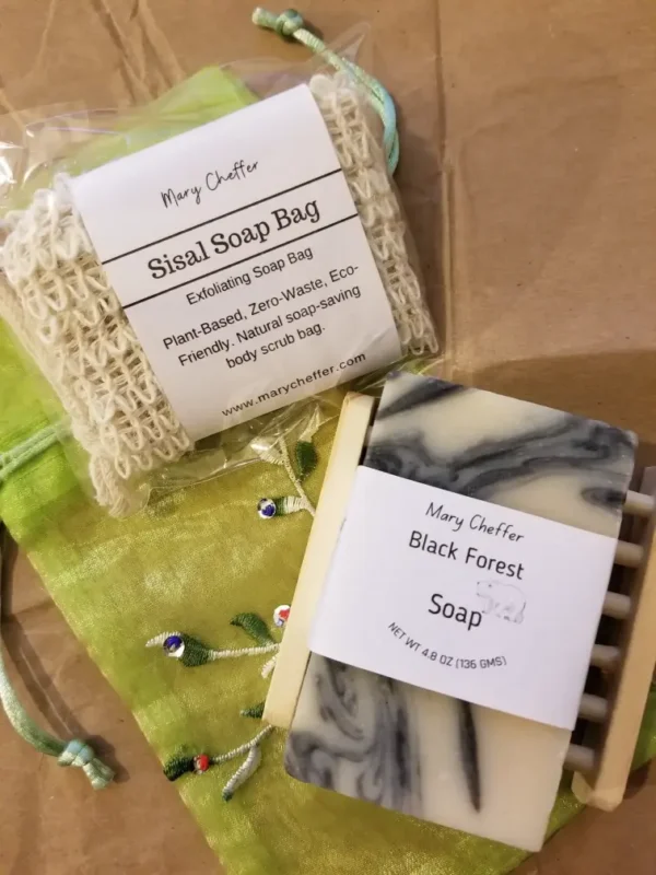 3pc Soap, Bag, & Holder Bundle - Image 3