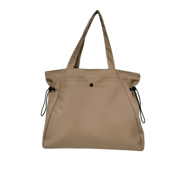 Large Side Cinched Tote Handbag - Image 4